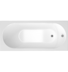 Акриловая ванна Timo Roha 1770 170x70 см, пристенная, белая, с каркасом