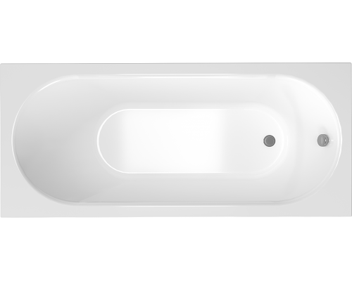 Акриловая ванна Timo Roha 1770 170x70 см, пристенная, белая, с каркасом