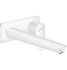 Смеситель для раковины Hansgrohe Talis E 71734700 С ВНУТРЕННЕЙ ЧАСТЬЮ матовый белый