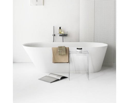 Laufen Kartell Ванна 171.5x81.5x45см, отдельностоящая, с слив-переливом, материал: композит, цвет: белый. 2.2633.2.000.000.1 Laufen Kartell Ванна 171.5x81.5x45см, отдельностоящая, с слив-переливом, материал: композит, цвет: белый. 2.2633.2.000.000.1