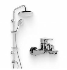 Душевой комплект Смеситель Paini Viva Style P4CR111 хром + Стойка RS 50CR191B0RS1P3