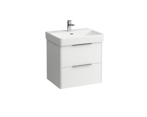 Laufen Base Тумба подвесная 57х44х53см, с раковиной, с 2 выдвиж. ящиками, с механизмом мягкого закрывания, цвет: белый матовый. 8.1096.3.000.104.1, 4.0223.2.110.260.1 Laufen Base Тумба подвесная 57х44х53см, с раковиной, с 2 выдвиж. ящиками, с механизмом мягкого закрывания, цвет: белый матовый. 8.1096.3.000.104.1, 4.0223.2.110.260.1