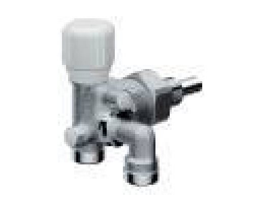 Узлы для радиаторов Термоузел угл.,с байспас.лин., 1/2, М24х19, межцентров.расстоян. 40-50mm FT 1428 C1250