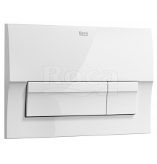 Roca 7.8901.1.70B.0 Active В01 Панель смыва, 2 объёма, 225х170х16 мм, Белая 8901170B0