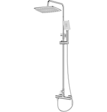 Душевая стойка BelBagno Acqua ACQUA-DOCM-CRM хром