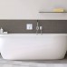 Duravit Darling New  Ванна 190х90см, акриловая, пристенный вариант, с панелью и ножками,с 2 наклонами для спины, цвет: белый. 700248000000000