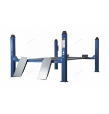 Подъемник четырехстоечный 4.5 т, без траверсы, 380 В, синий NORDBERG 4445J_MB