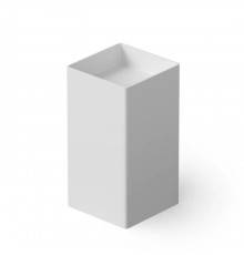 Dea Design Pedestal Basin Раковина 45х45х90см., напольная, без отв., Solid Surface, цвет: White №18. DD2017 450 18