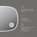 M8FMOX1003SA Зеркало с контурной LED-подсветкой, ИК сенсором и косметическим зеркалом, 100 см