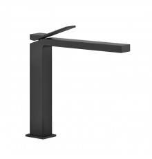 Gessi Rettangolo K Смеситель для раковины на 1 отверстие, излив 213мм, цвет: black XL. 53004#299
