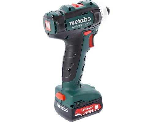 Шуруповерт аккумуляторный Metabo PowerMaxx BS 12