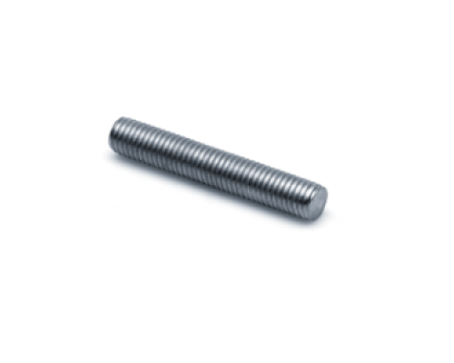 TTR (DIN 976-1) Шпилька резьбовая Termoclip короткая оц. сталь, M8 80 мм TTR (DIN 976-1) Шпилька резьбовая Termoclip короткая оц. сталь, M8 80 мм