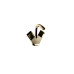 Fantini Venezia Смеситель для биде, 1 отв., излив: 120 мм, цвет: Matt British Gold PVD. 29 P6 N462SF,  29 P6 N448