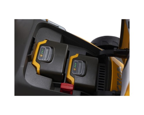 Газонокосилка аккумуляторная Stiga Collector 140 AE (2 АКБ x 4 А/ч; 48В  и ЗУ)