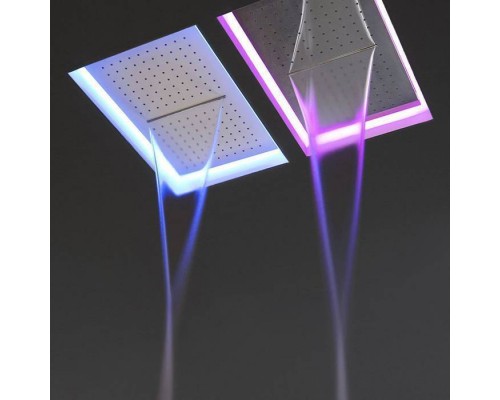 Antonio Lupi Душевая система Meteo Встраиваемая 75 x 52 x 11 см с подсветкой LED RGB. METEO3C.BAL Antonio Lupi Душевая система Meteo Встраиваемая 75 x 52 x 11 см с подсветкой LED RGB. METEO3C.BAL