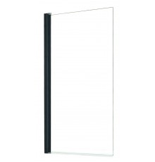 Шторка для ванны Azario Merrit 80х140 цвет профиля черный AZ-NF6211-1 800 BLACK