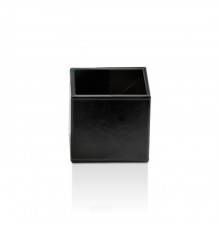 Decor Walther Brownie UB Универсальная коробка 11.5x8см, настольная, цвет: черная кожа. 0931260