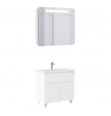 Мебель для ванной комнаты Onika Стрим 80 напольная, белая