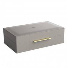 Decor Walther Brownie BOX L Коробка универсальная 30х18х9.5см., искусственная кожа, цвет: темно-серый. 0939849