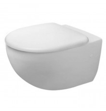 Duravit Architec Унитаз подвесной 57.5x36.5см, безободковый, с вертикальным смывом, вкл. крепление Durafix, цвет: белый. 2572090000