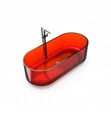 Knief Ellipse shape Ванна отдельностоящая 170x75x56см., из полимерного материала, цвет: Jaspis # 070. 70003070