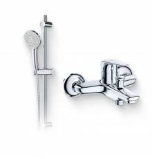 Душевой комплект Смеситель AM.PM Joy F85E10000 + Гарнитур Gem F0190000 хром
