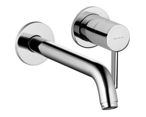 Kludi 38 245 0576 Bozz Смеситель для раковины 230 мм, настен., на 2 отв., (внешняя монтажная часть)