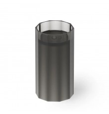 Dea Design Pedestal Basin Раковина 48х45.6х90см., напольная, без отв., Glasstek, прозрачная смола, цвет: Smoky Black R4. DD2026 480 R4