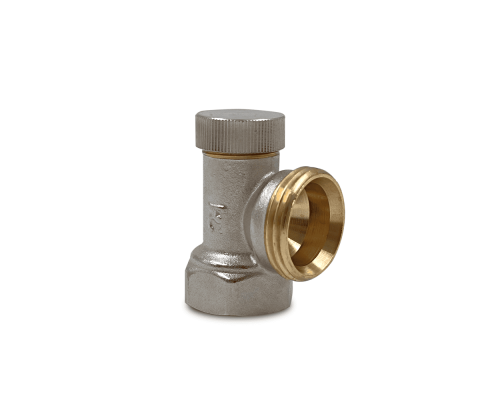 Клапан запорный Primoclima Armature угловой ВР-НР 1/2 х3/4 без хвостовика, никель PC3412RANN