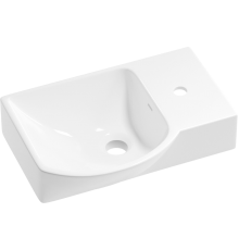 Раковина Wellsee WC Area 151807000 45, глянцевая белая