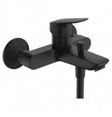 Hansgrohe Logis Смеситель для ванны, настенный, цвет: черный матовый. 71400670