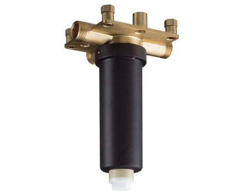 Hansgrohe Rainmaker Select Скрытая часть верхнего душа с потолочным подсоединением, цвет: золото. 24010180 Hansgrohe Rainmaker Select Скрытая часть верхнего душа с потолочным подсоединением, цвет: золото. 24010180