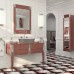 Oasis Rialto Комплект мебели напольный, №5, L116xP51x H:200см, цвет: glossy Marsala/хром.