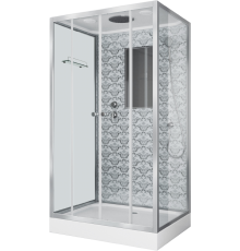 Душевая кабина Niagara Luxe 7772QW 120х90, серебро