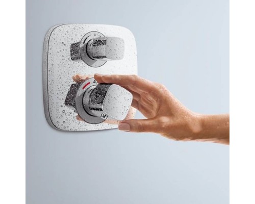 Hansgrohe Ecostat E Смеситель для душа, встраиваемый, термостатический, цвет: хром Hansgrohe Ecostat E Смеситель для душа, встраиваемый, термостатический, цвет: хром