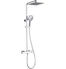 Душевая стойка AQUAme AQM8007CR хром