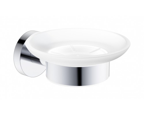 AQM7211CR Trento Мыльница латунь/матовое стекло, хром AQM7211CR