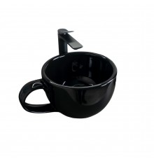 Накладная раковина GID Creativo Nc9077 40 глянцевая черная