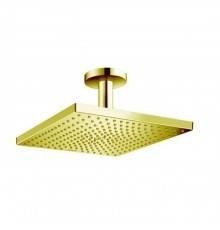 Hansgrohe Raindance Верхний душ, 300х300мм, 1 jet, потолочный держателем, цвет: золото. 26250990