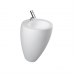 Laufen Alessi One Раковина пристенная 52х53х85 см, 1 отв., покрытие LLC, цвет: белый. 8.1197.1.400.104.1