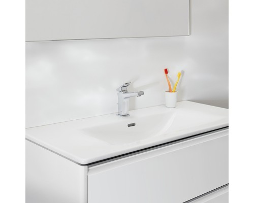 Laufen Palace Комплект мебели 1000х450х545 мм., с раковиной Slim, 2 ящика, органайзер для ящика, ручка анодированный алюминий, подвесной, цвет: белый глянцевый. 8.6070.7.261.104.1 Laufen Palace Комплект мебели 1000х450х545 мм., с раковиной Slim, 2 ящика, органайзер для ящика, ручка анодированный алюминий, подвесной, цвет: белый глянцевый. 8.6070.7.261.104.1