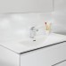 Laufen Palace Комплект мебели 1000х450х545 мм., с раковиной Slim, 2 ящика, органайзер для ящика, ручка анодированный алюминий, подвесной, цвет: белый глянцевый. 8.6070.7.261.104.1