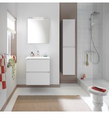 Burgbad Rocio Пенал 35х160см., подвесной, 2 дверцы, цвет: белый. HSRU035F6226
