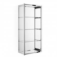 Decor Walther Glas S 3 Шкафчик подвесной 35x19x80см, стекло прозрачное, цвет: хром. 0602400