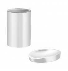 Набор Стакан Colombo Design Plus W4941.BM + Мыльница W4940.BM