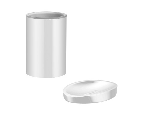 Набор Стакан Colombo Design Plus W4941.BM + Мыльница W4940.BM