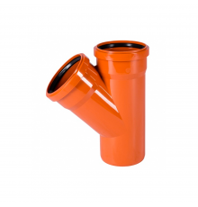 Тройник Ostendorf KGEA 160/125x45°, Ger 222310