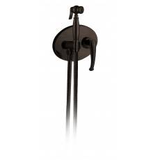 Гигиенический душ AltroBagno Beatrice 060112 BrNe, со смесителем, С ВНУТРЕННЕЙ ЧАСТЬЮ, черная бронза