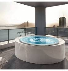 Gruppo Treesse Fusion Spa 200 Минибассейн Oslash;200x67cм., Г/М, нагреватель 3kw, фильтр песок, хромо-wя, озон. дезинф. внешняя панель VTR, цвет: белый. V8610XBN820S000L