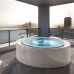 Gruppo Treesse Fusion Spa 200 Минибассейн Oslash;200x67cм., Г/М, нагреватель 3kw, фильтр песок, хромо-wя, озон. дезинф. внешняя панель VTR, цвет: белый. V8610XBN820S000L